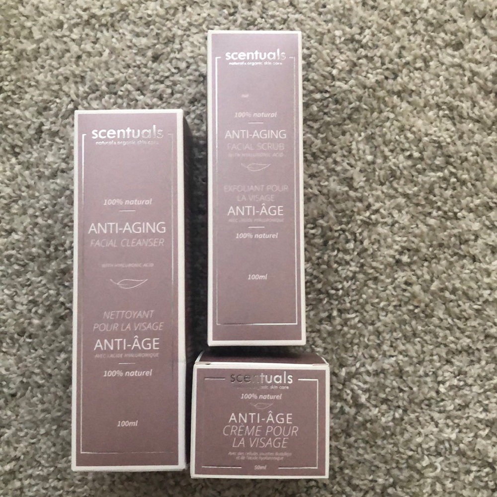 Anti-aging 100% skin product bundle